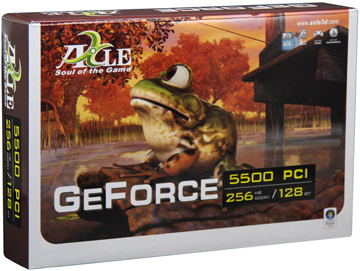 AXLE nVidia GeForce 5500 256 MB Grafikkarte PCI neu 4260111190878 